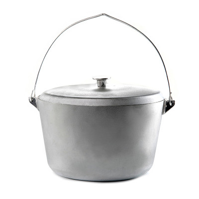 Котел туристический СИЛА алюмінієвий з кришкою та дужкою 10л (960473) Винница - изображение 1