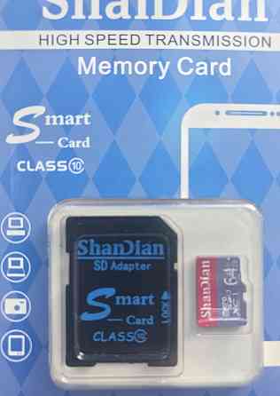 Карта пам'яті 64 gb A1 Нова. Київ