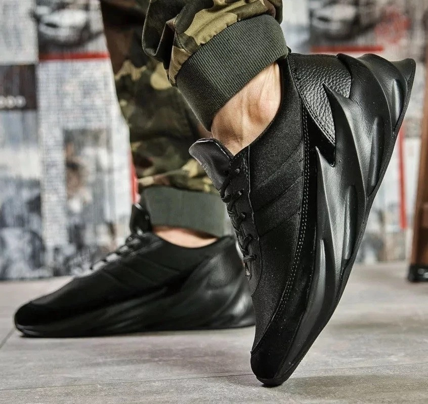Кроссовки Adidas $harks Мужские Адидас Акулы Черные (размеры: 41,42,43,44,45) Видео Обзор - 34-3 Днепр - изображение 8