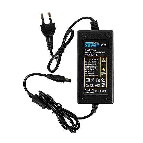 Блок питания 12В/3А SEVEN PS-761 Киев