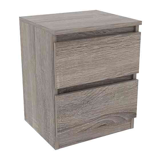 Тумба прикроватная V-4, Дуб Сонома Трюфель, 400/350/500 Львов