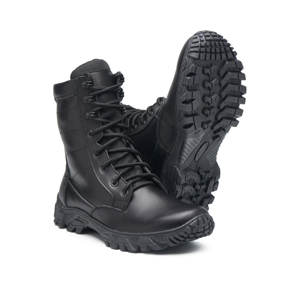 Тактичні берці чорного кольору, шкіряні, прошиті 37 (24), Черный Харьков - изображение 7