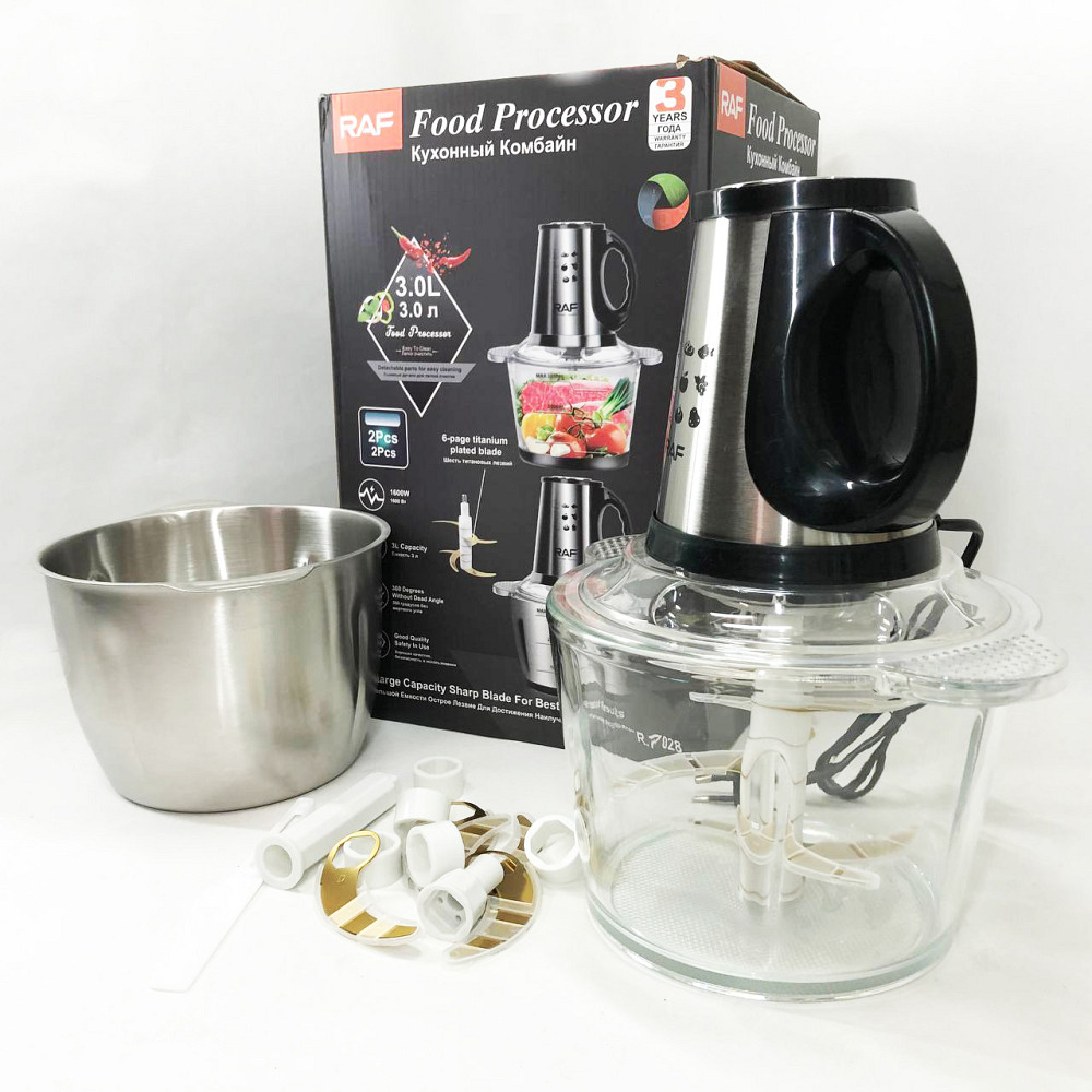 Блендер настільний електричний RAF, Блендер міксер з чашею для подрібнення міксер смузі UM-96 Івано-Франківськ - фото 2