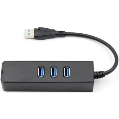 Концентратор Dynamode USB 3.0 Type-A - RJ45 Gigabit Lan, 3*USB 3.0 (USB3.0-Type-A-RJ45-HUB3) Вінниця - фото 3
