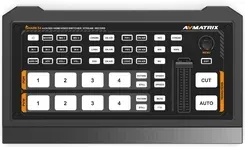 Микшерный пульт AVMATRIX SHARK S4 | Mikser wideo FullHD, 4-kanałowy, 2x SDI, 2x HDMI, nagrywanie, streaming USB-C, Ethernet Киев - изображение 1