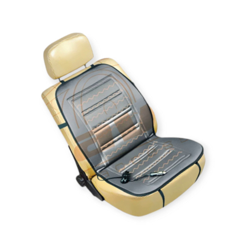 Накидка підігрівом сидіння + спинка низька сіра 12в, 60вт з Мукачево - фото 1