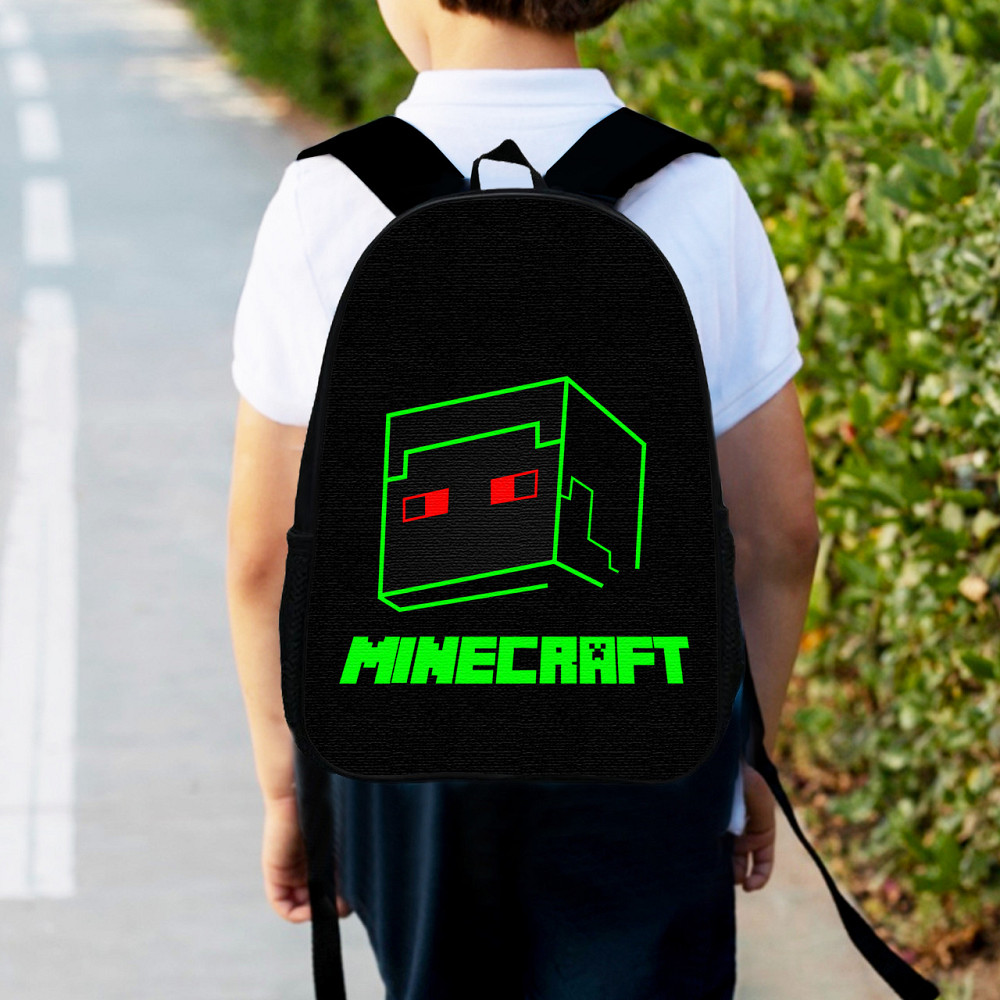 Рюкзак дитячий майнкрафт "Minecraft" 34х27см, міський ранець для хлопчика з принтом (00318) Київ - фото 1