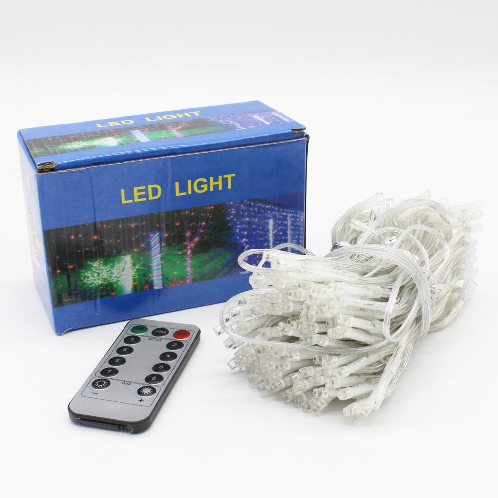 Гірлянда Штора,від USB,3х2м,200 LED,Теплий білий SBR Київ - фото 7