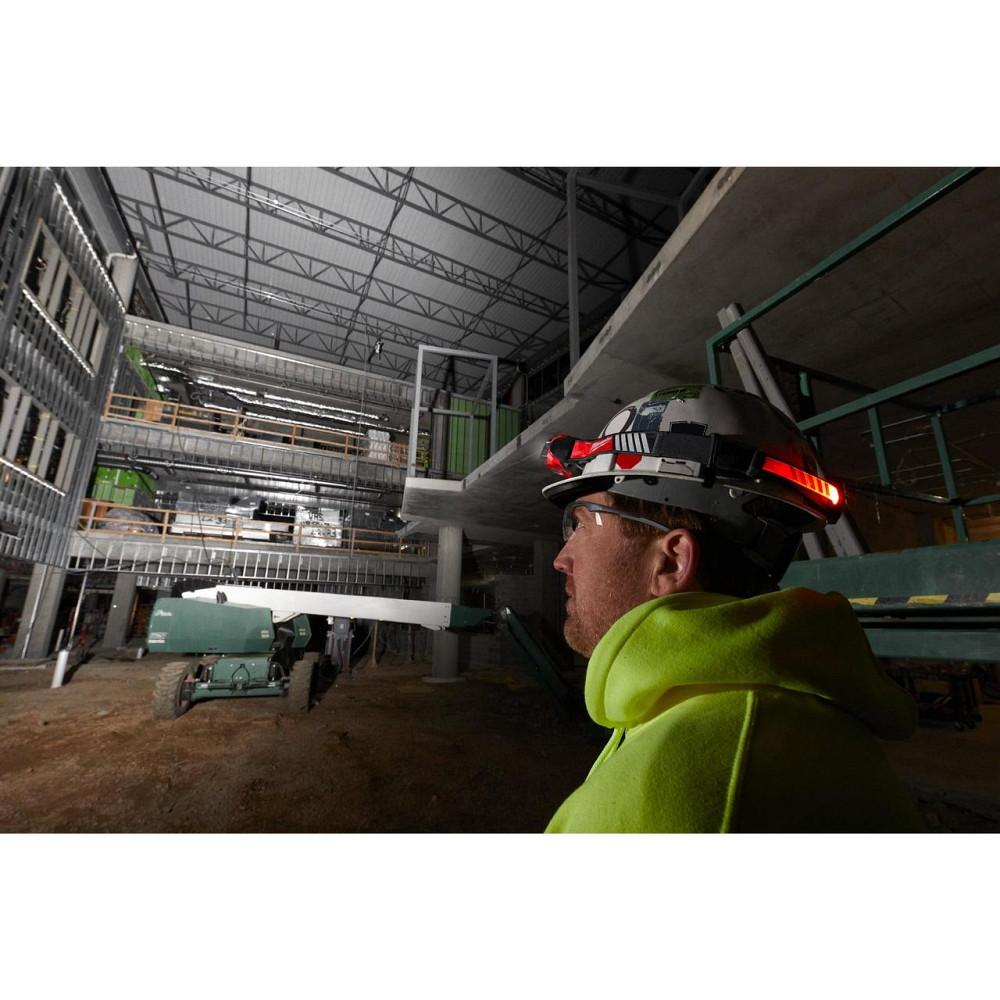 Фонарь светодиодный аккумуляторный налобный MILWAUKEE, L4 HL-VIS-301 Одесса - изображение 4