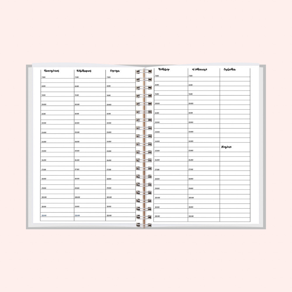 Тижневик планер жіночий А5 Дніпро - фото 4