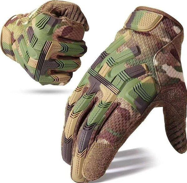 Перчатки тактические 2E, Full Touch, L, камуфляж (2E-TACTGLOFULTCH-L-MC) Киев - изображение 1