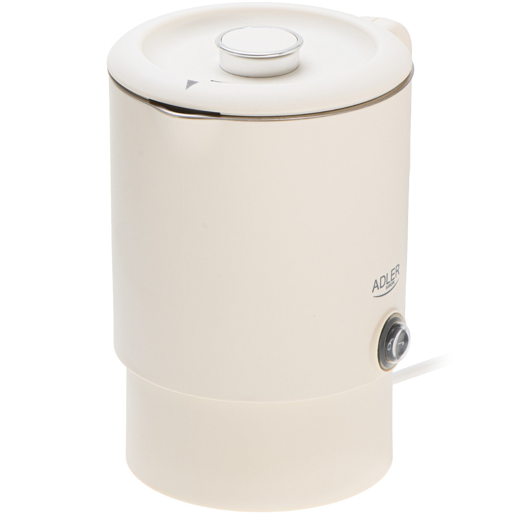 Електрочайник Adler AD 1388b дорожній 650Вт/ 0.8л/ подвійні стінки/ автовимкнення/бежевий Вінниця - фото 6