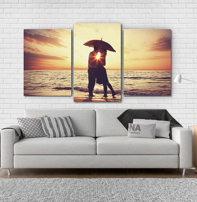 Модульная картина Влюбленные Art-199_3 Киев - изображение 2