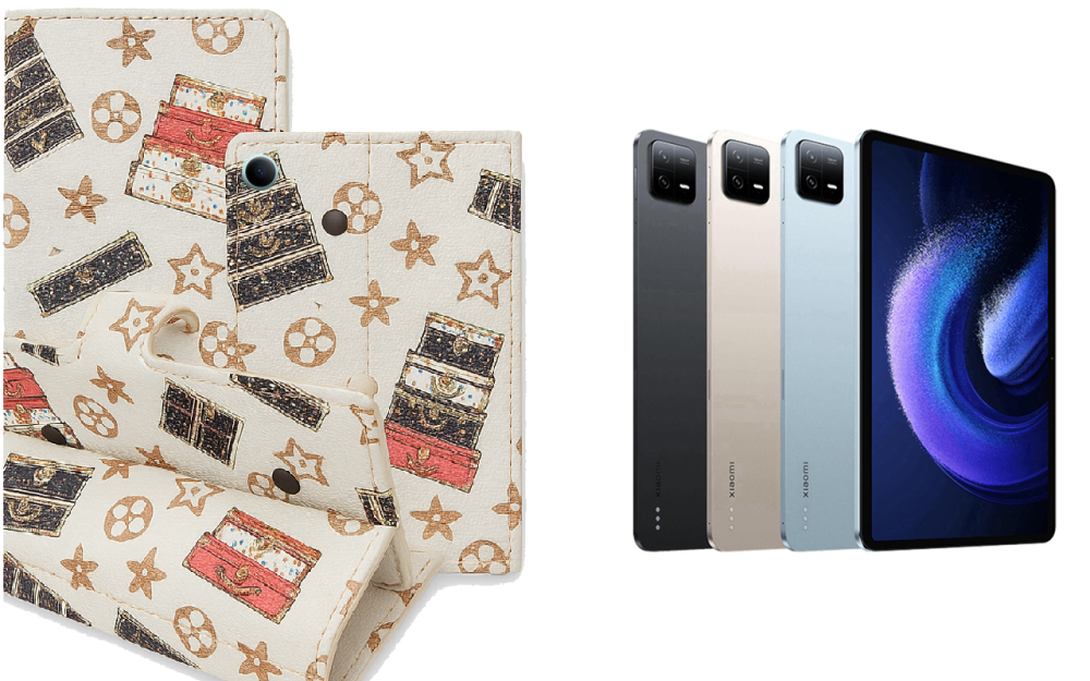 Книга-трансформер для планшета Xiaomi Mi Pad 6, цвет Black Lyi White Киев - изображение 1