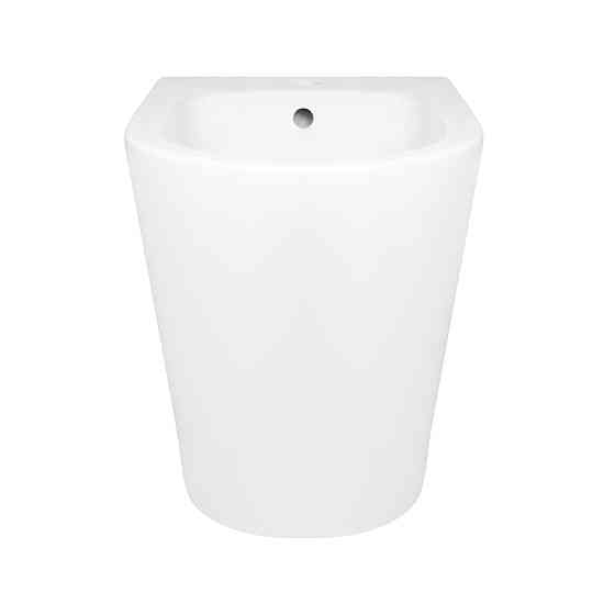 Биде напольное Qtap Scorpio 565x355x410 White QT14441380W Киев