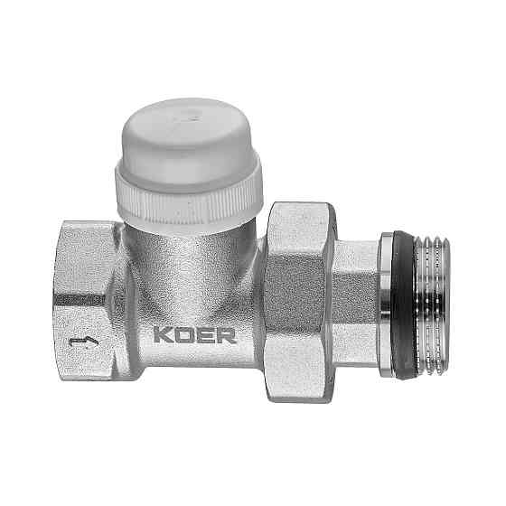 Кран термостатичний "антипротікання" прямий Koer KR.923-Gi - 1" (KR5638) Київ