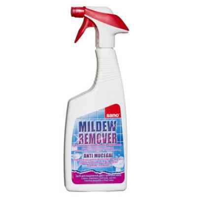 Спрей для чистки ванн Sano Mildew Remover для удаления плесени 750 мл (7290000293561) Винница