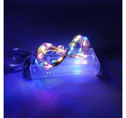 Гирлянда-роса (Copper Wire) 300M-2 внутренняя, пров.:прозрачный, 3м (Разноцветная) Конский Хвост  7266 Одесса - изображение 1