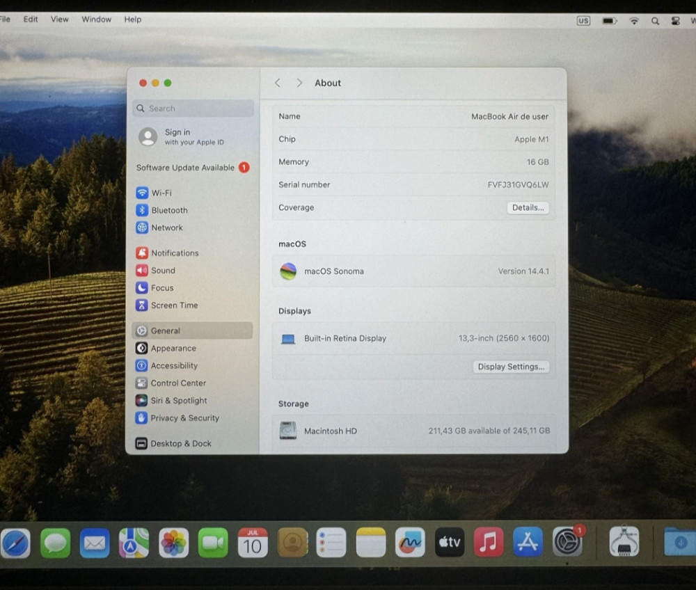 Ноутбук: MacBook Air 13 M1 16/256Gb. Киев - изображение 7