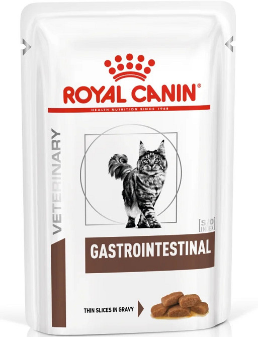 Royal Canin Gastrointestinal (Роял Канін Гастро Інтестинал) вологий корм для кішок для травлення 85 г х 12 шт. Запоріжжя - фото 1