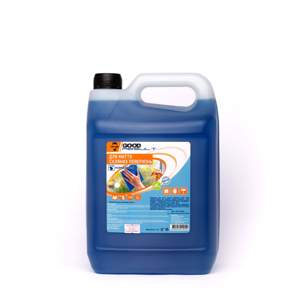 Для миття скляних поверхонь. Концентрат  Good Result 5 л Павлоград - фото 1