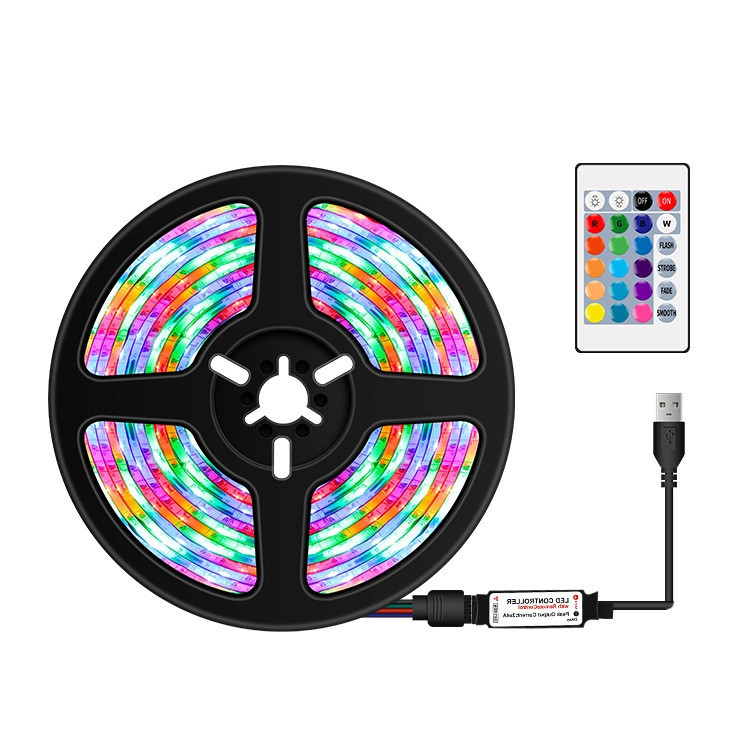 Світлодіодна стрічка RGB 5м 300 LED 3000-6500К USB Puluz TBD0572230006B Київ - фото 1