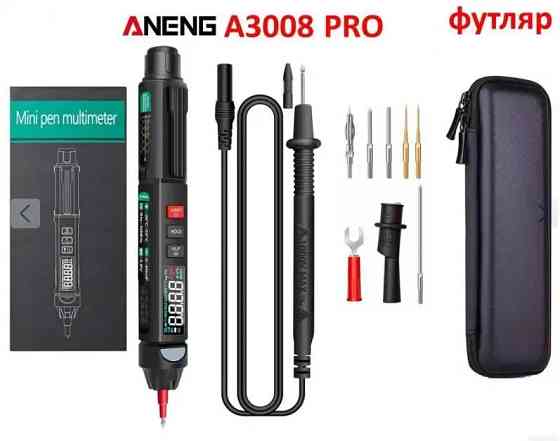 Мультиметр ручка тестер Aneng A3008 Pro з РК дисплеєм + футляр Вінниця