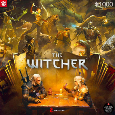 Пазл GoodLoot The Witcher Playing Gwent 1000 ел. (5908305249634) Вінниця - фото 6