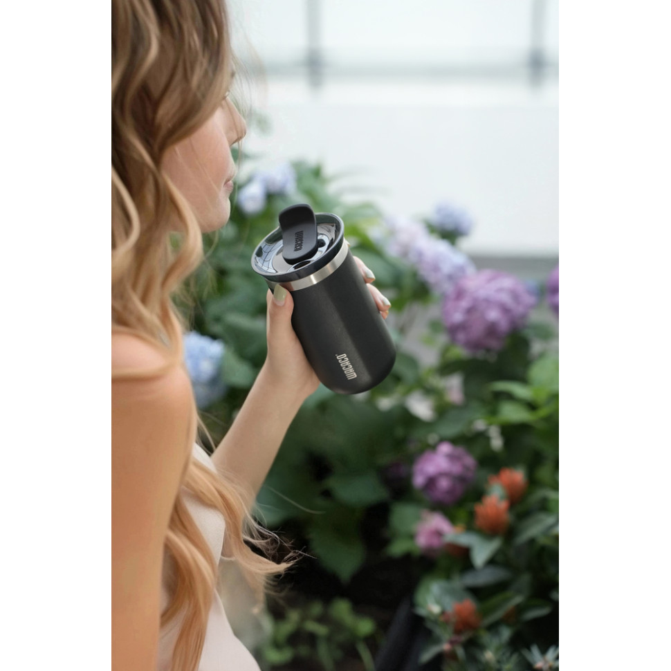 Термокухоль Wacaco Octaroma Lungo 300 мл, чорний Київ - фото 3