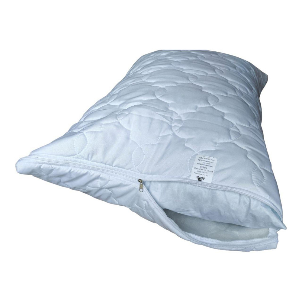 Наволочка - чехол 50×70 белая, защита подушки Киев - изображение 1