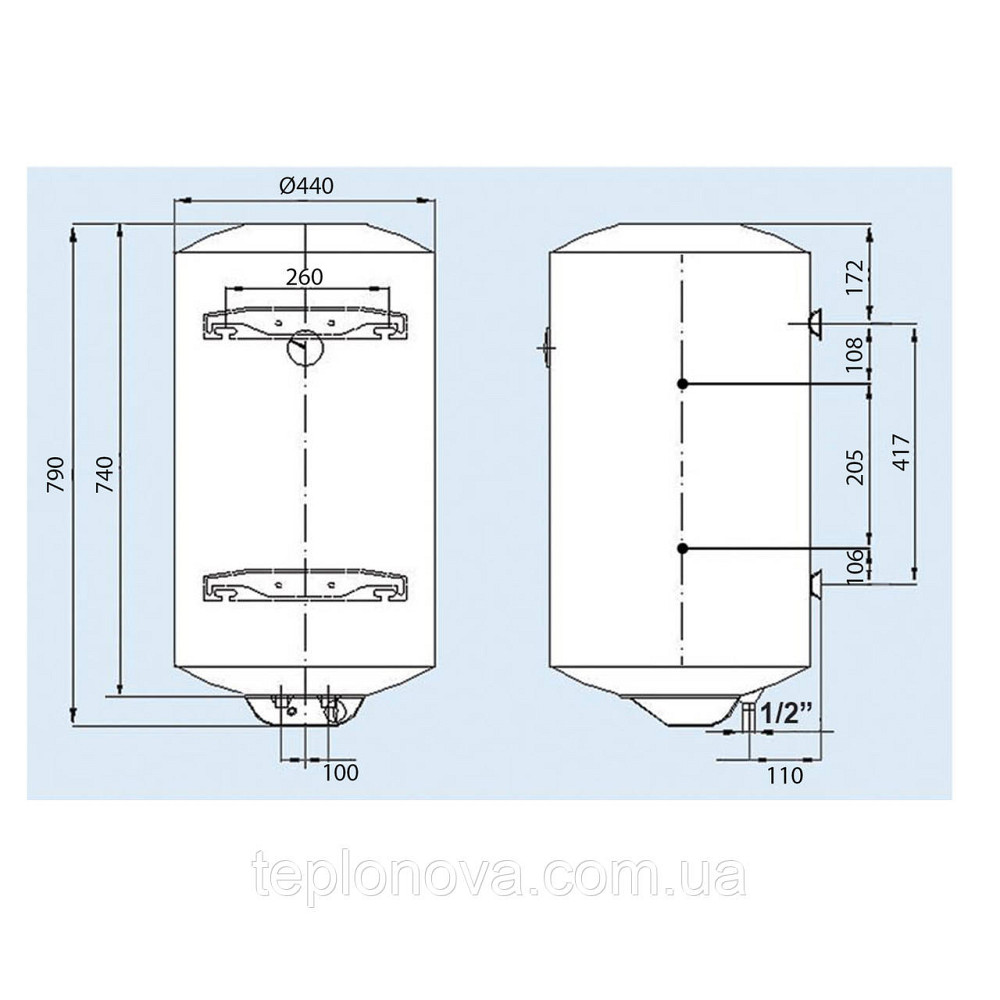 Водонагрівач LEOV LCV Comby 80 l непряме нагрівання Чернівці - фото 7