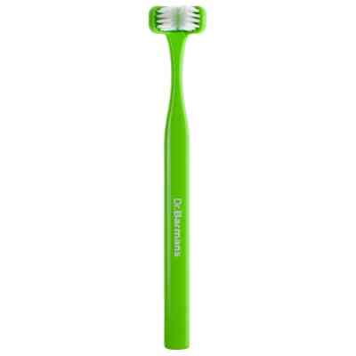 Зубна щітка Dr. Barman's Superbrush Regular Тристороння М'яка Салатова (7032572876212-light-green) Вінниця