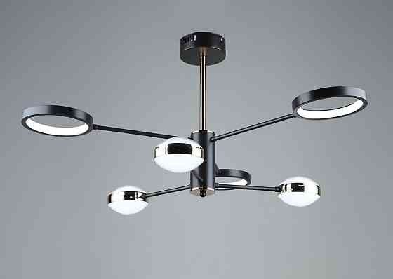 SIRIUS Люстра світлодіодна акрилова Sirius B /3+3 COFFEE+GD Коломыя