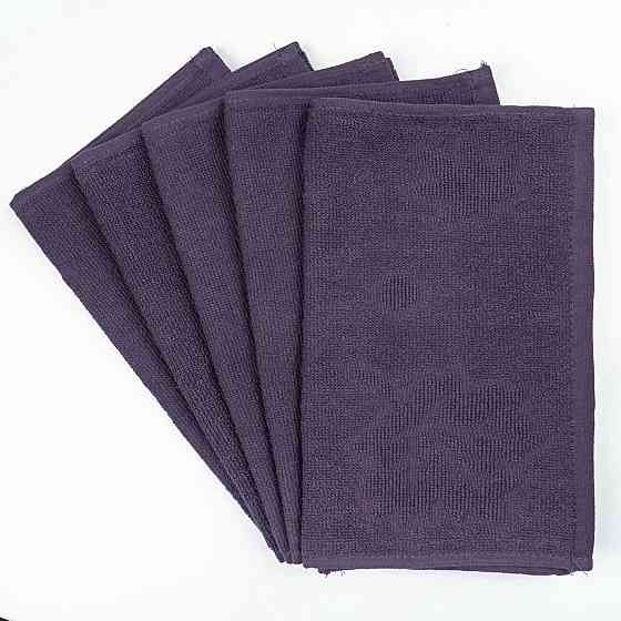 Кухонна жакардова серветка GM Textile 25х45 см 380 г/м2 (Фіолетовий) Суми