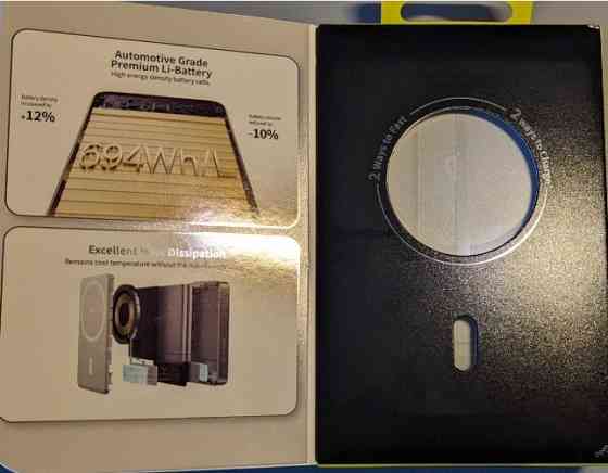 Baseus Qi2 Повер банк 10 000 mAh • 45W • MagSafe • з підставкою. Харків