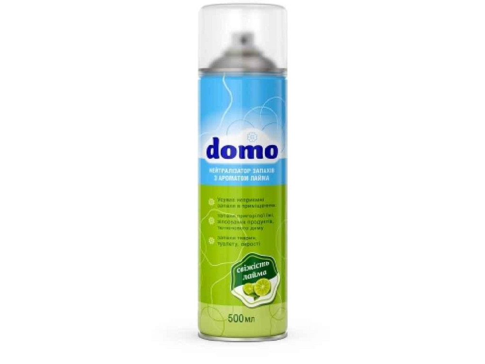 Профессиональный нейтрализатор запахов Лайм 500мл ТМ DOMO Solmir Киев - изображение 1