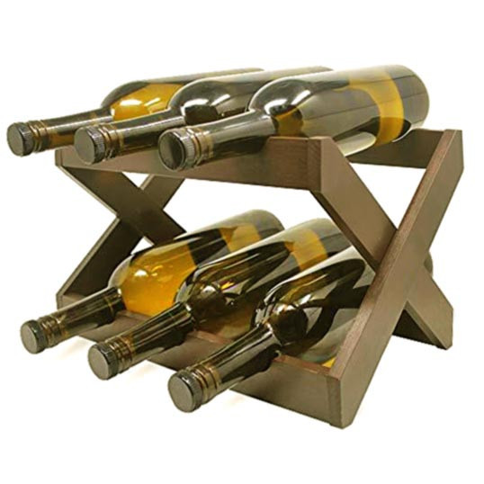 Настольная винная полка 