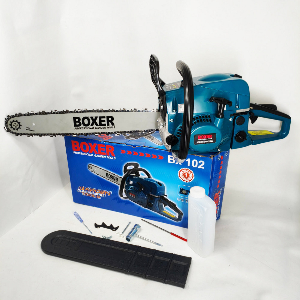 Бензопила Boxer BX-102 5,9 КВт З Двома Напрямними І Ланцюгами SK-72 Львів - фото 7