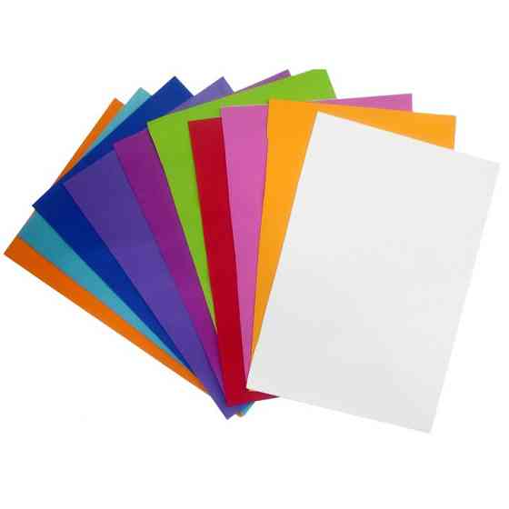 Набір кольорового фоамірана 200569ЕВА 1,8-2,0 мм, 10 штук Вінниця