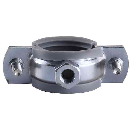 Хомут в зборi CR    3/4″ (25-30мм) з гвинтом-шурупом 8*80 та дюбелем в уп., сірий Тернопіль