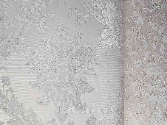 Обои виниловые на бумажной основе Sirpi Italian Silk7 1.04х10 вензеля крупные золото на песочном 60014 Киев