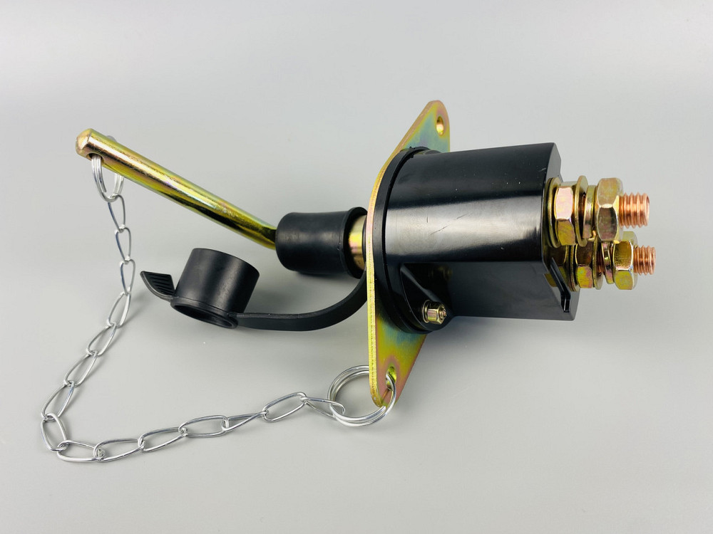 Вимикач маси універсальний, механічний 12/24 В (червона мідь) 150A Мукачево - фото 5