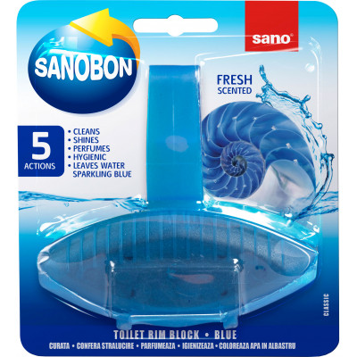 Туалетний блок Sano Синій 55 г (7290010935635) Вінниця - фото 1