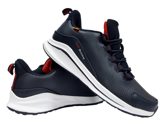 Мужские  кожаные демисезонные кроссовки BaaS,производство Польши Киев