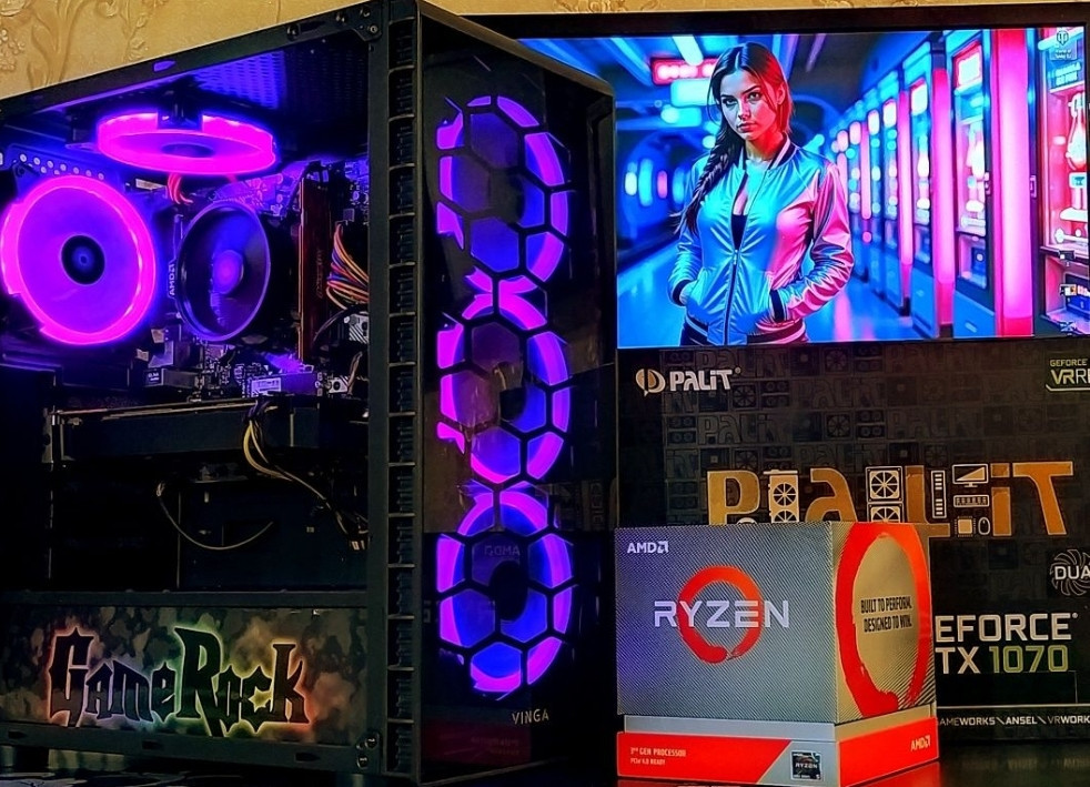 ПК GTX1070/ Ryzen 5/ 16Gb DDR4/M.2 ігровий комп'ютер AM4 Харків - фото 7