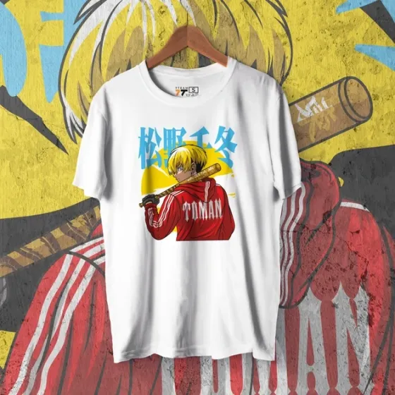 Футболка для подростка мальчика с принтом Токийские Мстители Чифую Мацуно WE Размер 160 Anime10602 Днепр