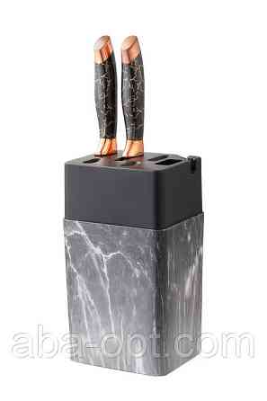 Колода для ножів Мармур блек Н 22 см (шт) 2453 Одеса