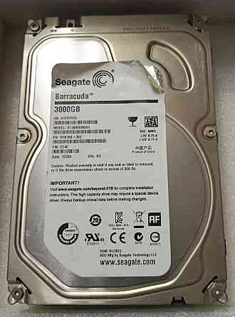 Жорсткий диск Вінчестер HDD 3 Tb/Тб Seagate Barracuda ST3000DM001 3.5. Київ