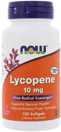 Ликопин Now Foods Lycopene 10 мг 120 гел капс Київ