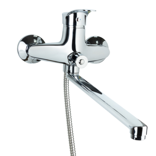 Змішувач SE d40мм для ванної гусак прямий 350мм дивертор вбудований картрідж Tau Житомир - изображение 1